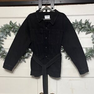 NWT Old Navy Back Denim Jacket XXL